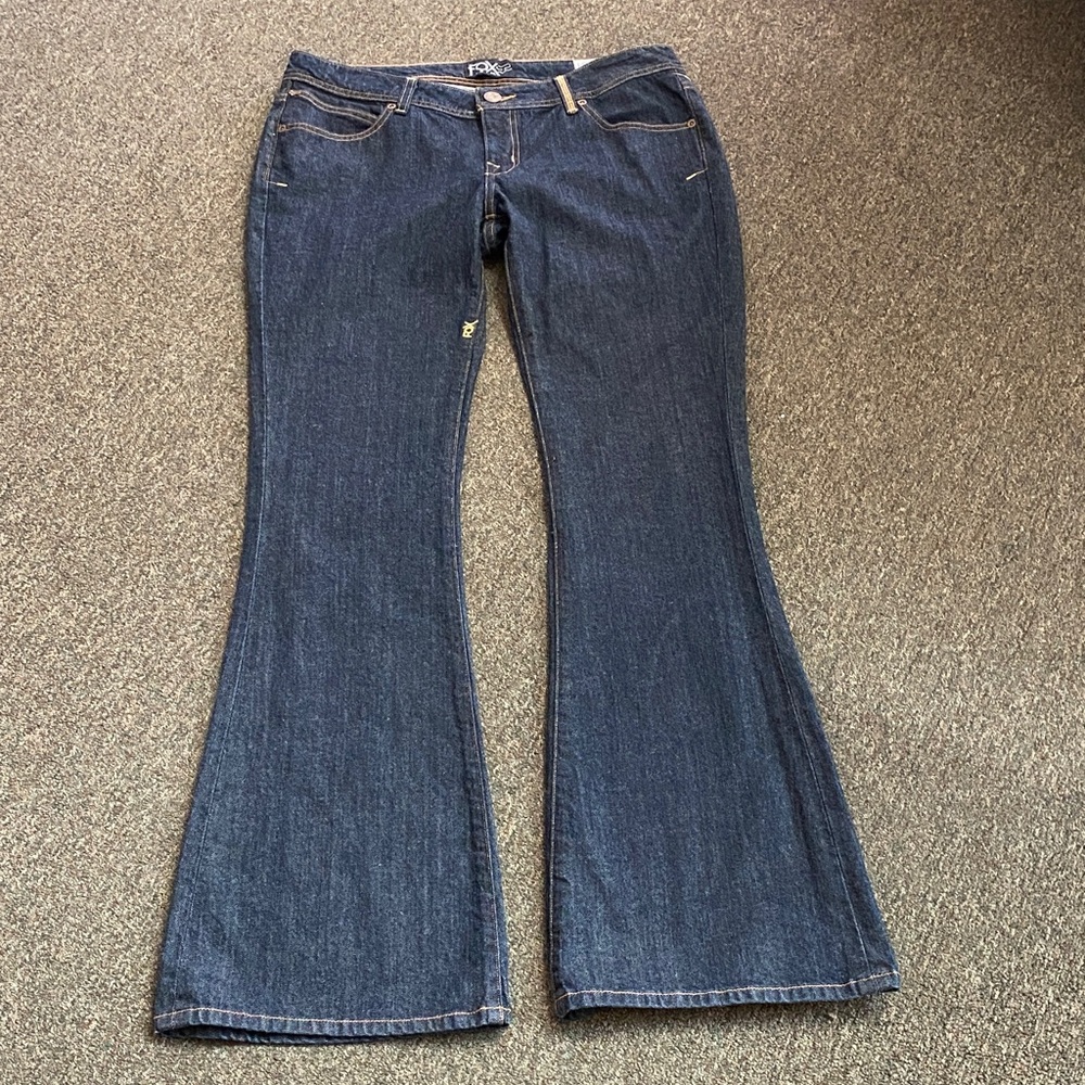 Fox Denim Wide Leg Jeans